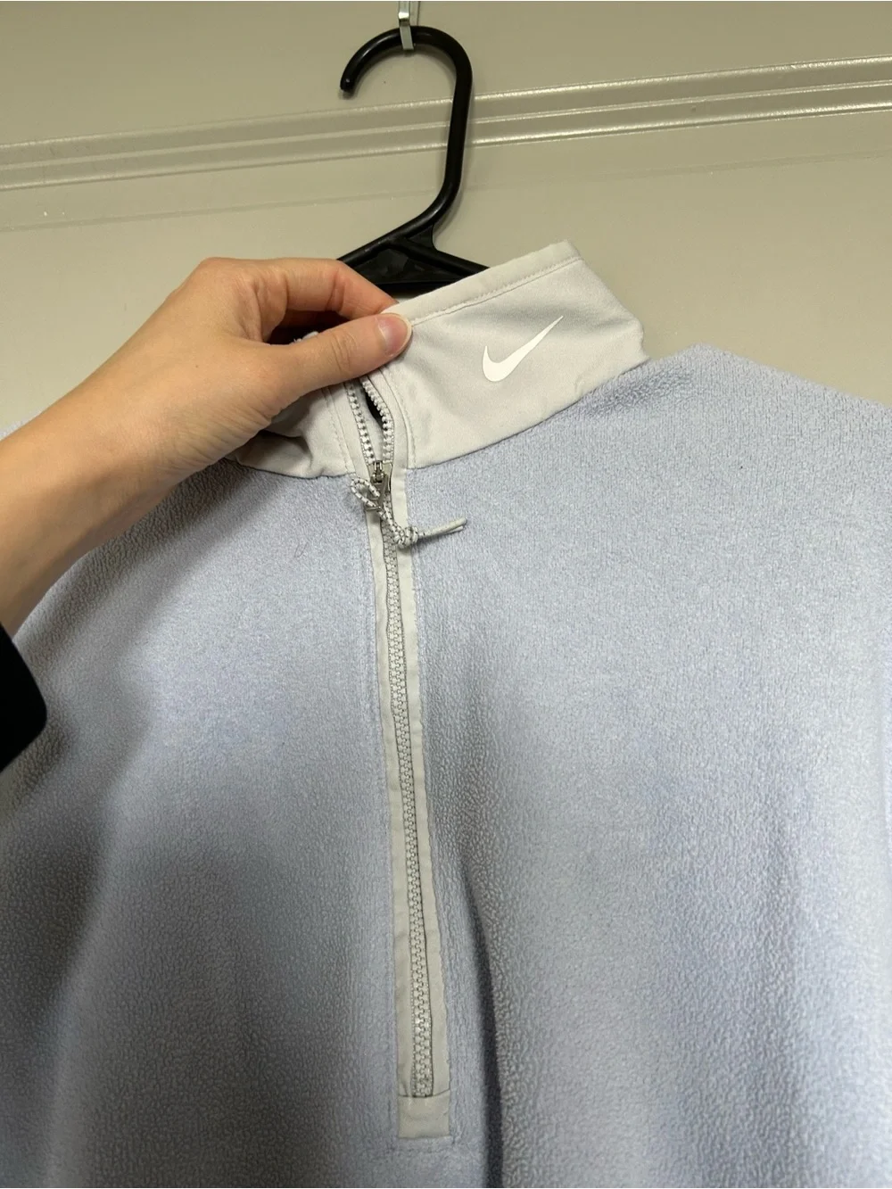 Nike Women’s Periwinkle Half-Zip Fleece Pullover